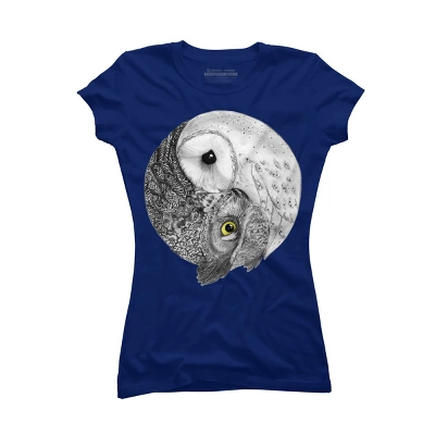 Junior's Design By Humans Balance By ZENFOAM T-Shirt 4 Junior's Design By Humans Balance By ZENFOAM T-Shirt - Image 4