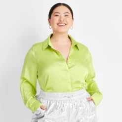 Women's Long Sleeve Button-Front Shirt - A New Day™ 19 Women's Long Sleeve Button-Front Shirt - A New Day™ -Trendy Women GUEST e9f15170 5b71 4d07 85d4 ba5a5dcd18c6