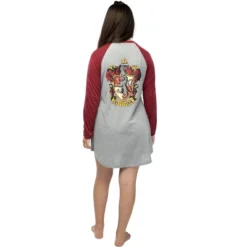 Juniors Harry Potter Hogwarts Houses Pajama Nightgown Raglan Sleep Shirt 10 Juniors Harry Potter Hogwarts Houses Pajama Nightgown Raglan Sleep Shirt -Trendy Women GUEST ead05450 dcbe 4219 90dd 7e6f2037859b