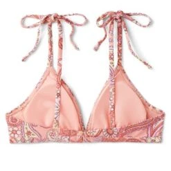 Women's Shoulder Tie Bralette Bikini Top - Wild Fable™ Peach Paisley Print 12 Women's Shoulder Tie Bralette Bikini Top - Wild Fable™ Peach Paisley Print -Trendy Women GUEST ecfbea01 7625 4ba2 a3ef d205045074c2