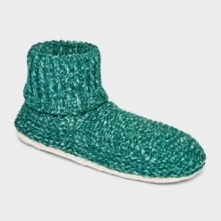 Women's Marled Knit Faux Shearling Lined Booties With Grippers - Stars Above™ 4-10 -Trendy Women GUEST ed8f48f9 3c94 4bbf 984d c9dfd217af91