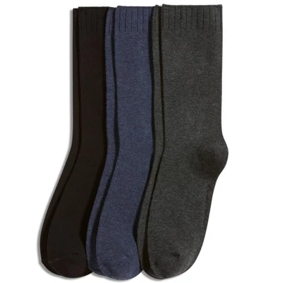 Jockey Women's Non-Binding Crew Socks - 3 Pack 1 Jockey Women's Non-Binding Crew Socks - 3 Pack
