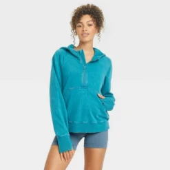 Women's 1/2 Zip Fleece Pullover - JoyLab™ -Trendy Women GUEST ee3acd3e ba97 4337 b979 18c98d83cb38