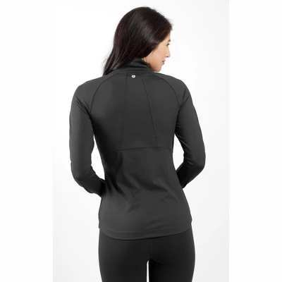 90 Degree By Reflex - Women's Lux Slim Fit Track Jacket 3 90 Degree By Reflex - Women's Lux Slim Fit Track Jacket - Image 3