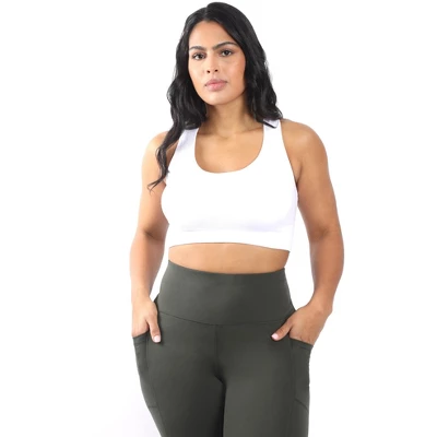 90 Degree By Reflex Womens Plus Seamless Racerback Bra 5 90 Degree By Reflex Womens Plus Seamless Racerback Bra - Image 5