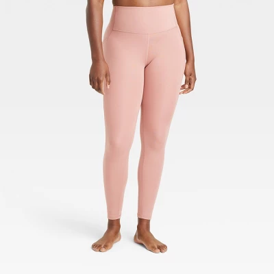 Women's Brushed Sculpt Curvy High-Rise Pocketed Leggings 28" - All In Motion™ 5 Women's Brushed Sculpt Curvy High-Rise Pocketed Leggings 28" - All In Motion™ - Image 5