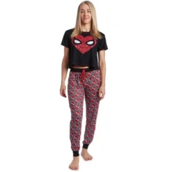 Marvel Wakanda Forever Spider-Man Avengers Black Panther Women's Pajama Shirt And Pants Sleep Set Adult -Trendy Women GUEST f17e77c5 4a0c 4803 8fb5 cbfd172ec5fa