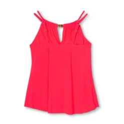 Women's UPF 50 High Neck Keyhole Tankini Top - Aqua Green® -Trendy Women GUEST f395db5a ca85 4eb8 9c0a 95960445134c