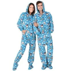 Footed Pajamas - Winter Wonderland Adult Hoodie Fleece Onesie 7 Footed Pajamas - Winter Wonderland Adult Hoodie Fleece Onesie -Trendy Women GUEST f4db14b9 8655 4aaf 8bc5 7f6cccec3527