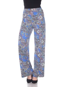Women's Paisley Printed Palazzo Pants - White Mark -Trendy Women GUEST f5d80818 c285 45f7 9d0d 40cbce16eaf1