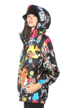 Members Only Women's Mash Print Windbreaker Jacket -Trendy Women GUEST f748f1a8 94ea 4c6d 9ece fffda9584298