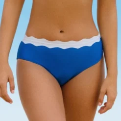 Women's Wavy Stripe Trim Banded High Waist Bikini Bottom - Cupshe 5 Women's Wavy Stripe Trim Banded High Waist Bikini Bottom - Cupshe -Trendy Women GUEST f86a9360 658a 414e a85d c1e29084a25c