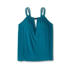Women's UPF 50 High Neck Keyhole Tankini Top - Aqua Green® -Trendy Women GUEST faffaee7 9ce8 4695 b097 82b8d0c601ef